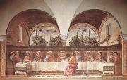 Domenico Ghirlandaio Last Supper (mk08) oil painting artist